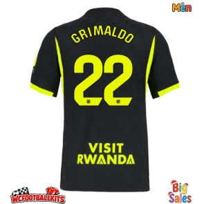 Atletico Madrid Alejandro Grimaldo #22 Replica Away Stadium Shirt 2026-27 Short Sleeve
